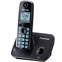 [TEL-9] TELEFONO PANASONIC KX-TG4111MEB INALAMBRICO PANTALLA LCD 1.8 COLOR AZUL TECLADO ILUMINADO ALTAVOZ 50 NUMERO EN DIRECTORIO BLOQUEO DE LLAMADAS NO DESEADAS NEGRO